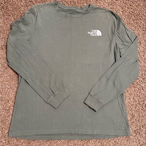 The North Face Men's Olive Long Sleeve Tee